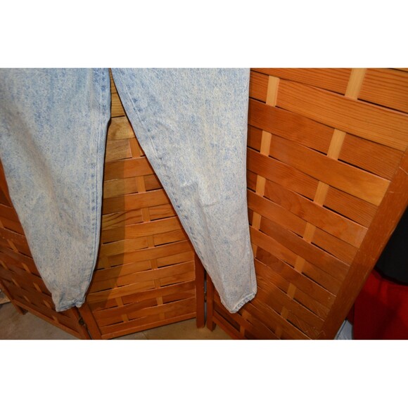 Vintage Blue Jeans Acid Wash,  High Waist, Peg Leg P. S. Gitano - Picture 3 of 6